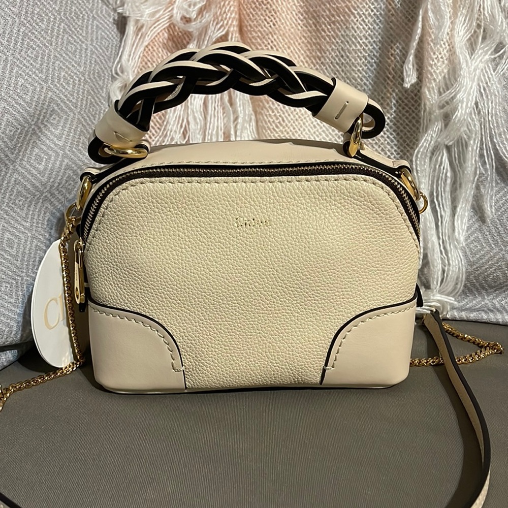 NWT Chloe Mini Daria in Sweet Beige